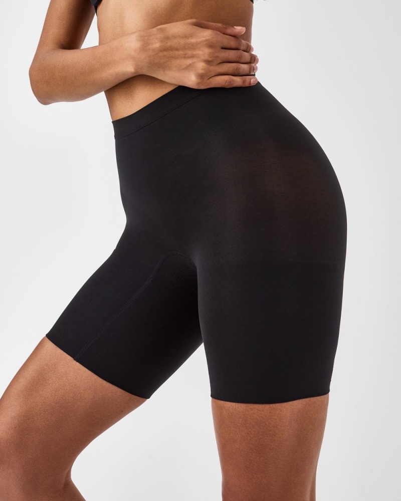 Spanx Power Shorts Black | 18670-JNDC