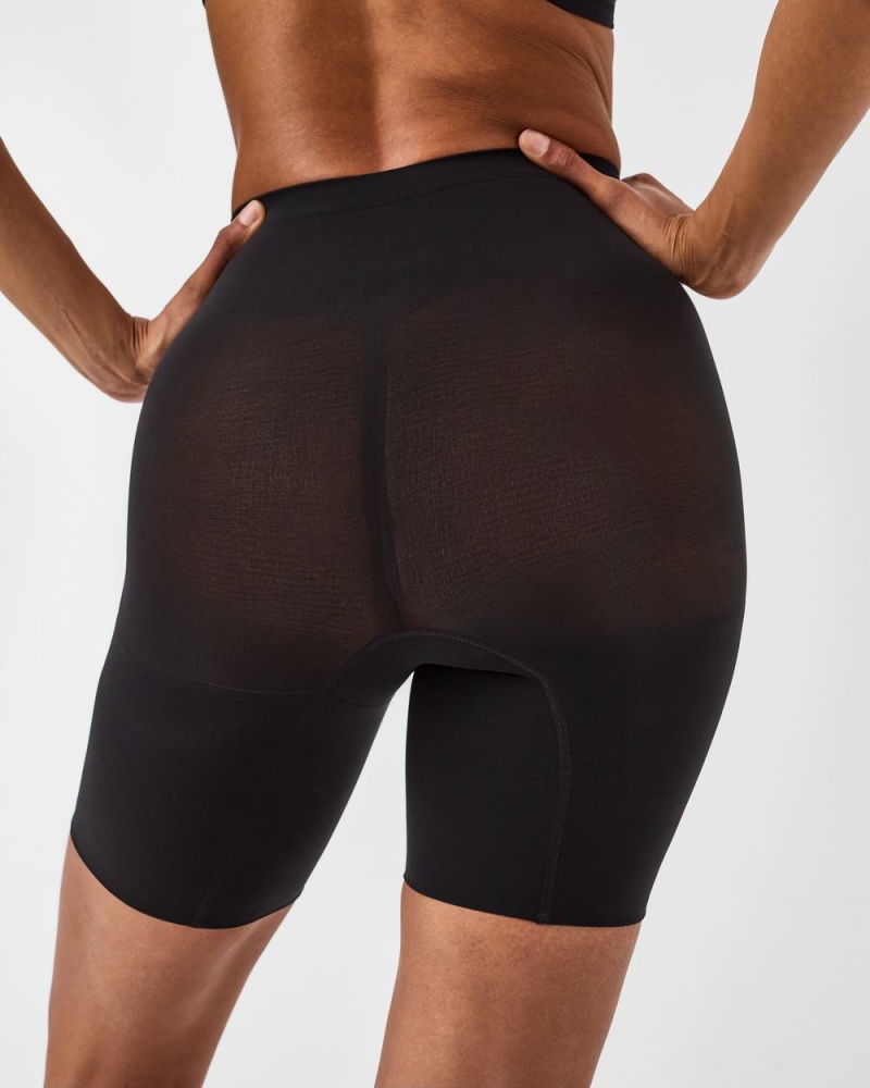 Spanx Power Shorts Black | 18670-JNDC