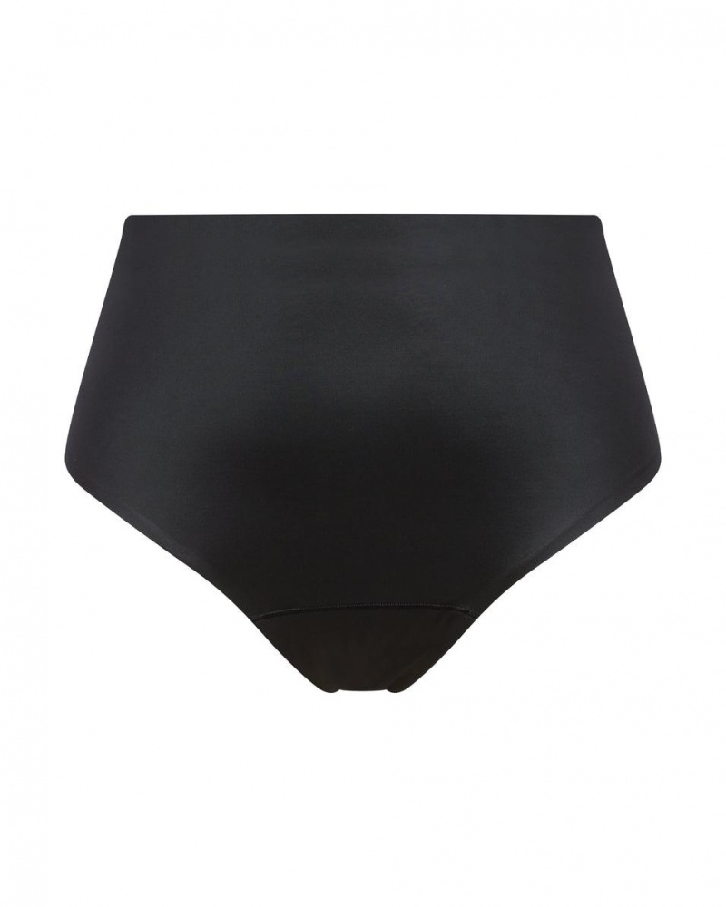 Spanx Shaping Satin Panties Black | 13564-JIOL