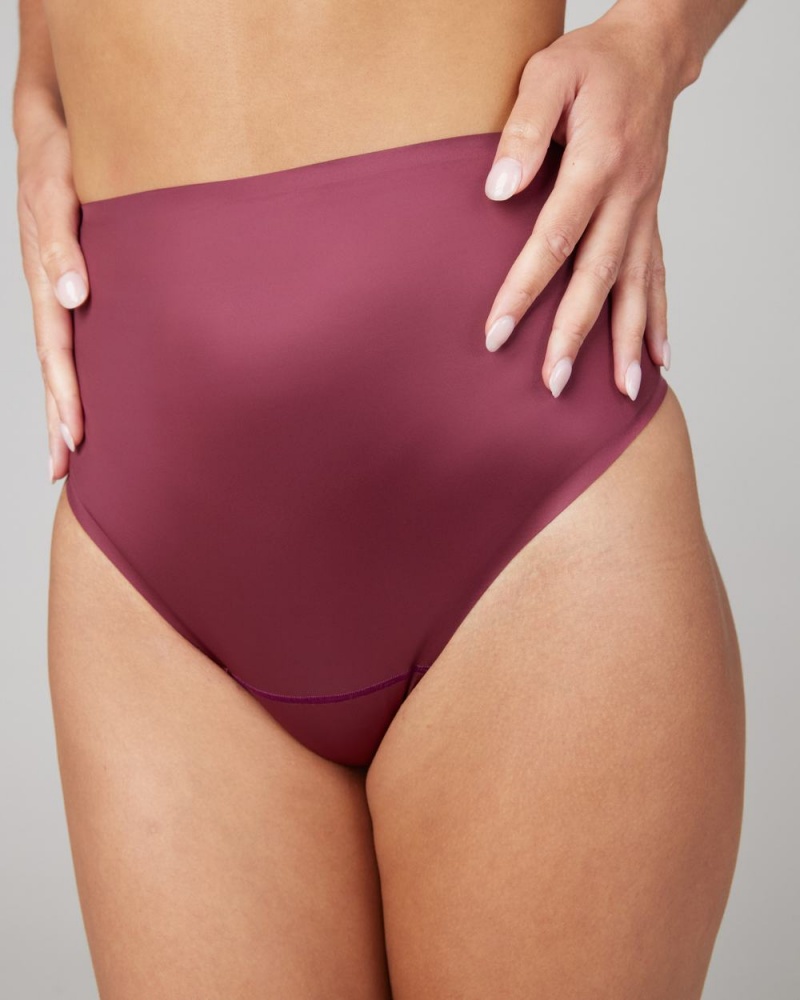 Spanx Shaping Satin Panties Cafe Au Lait | 27438-RWFV