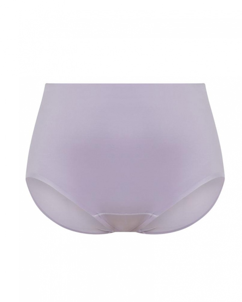 Spanx Shaping Satin Panties Light Purple | 28160-RHGW