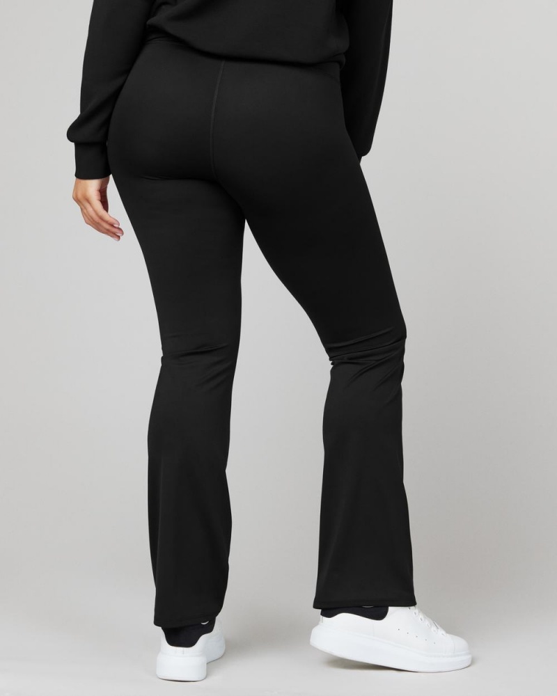 Spanx Soft & Smooth Active Yoga Pants Black | 62891-HJWX