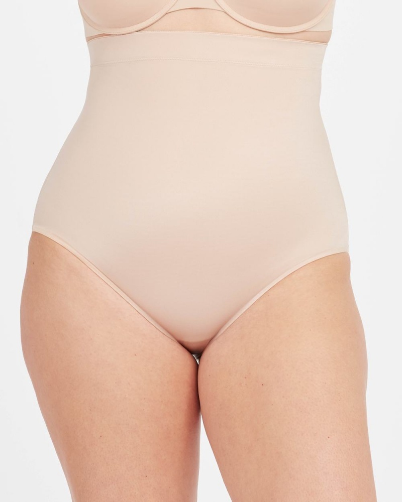 Spanx Suit Your Fancy High-Waisted Panties Beige | 61238-VNWY