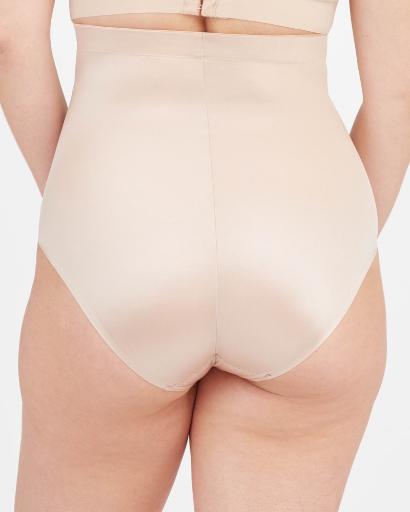 Spanx Suit Your Fancy High-Waisted Panties Beige | 61238-VNWY