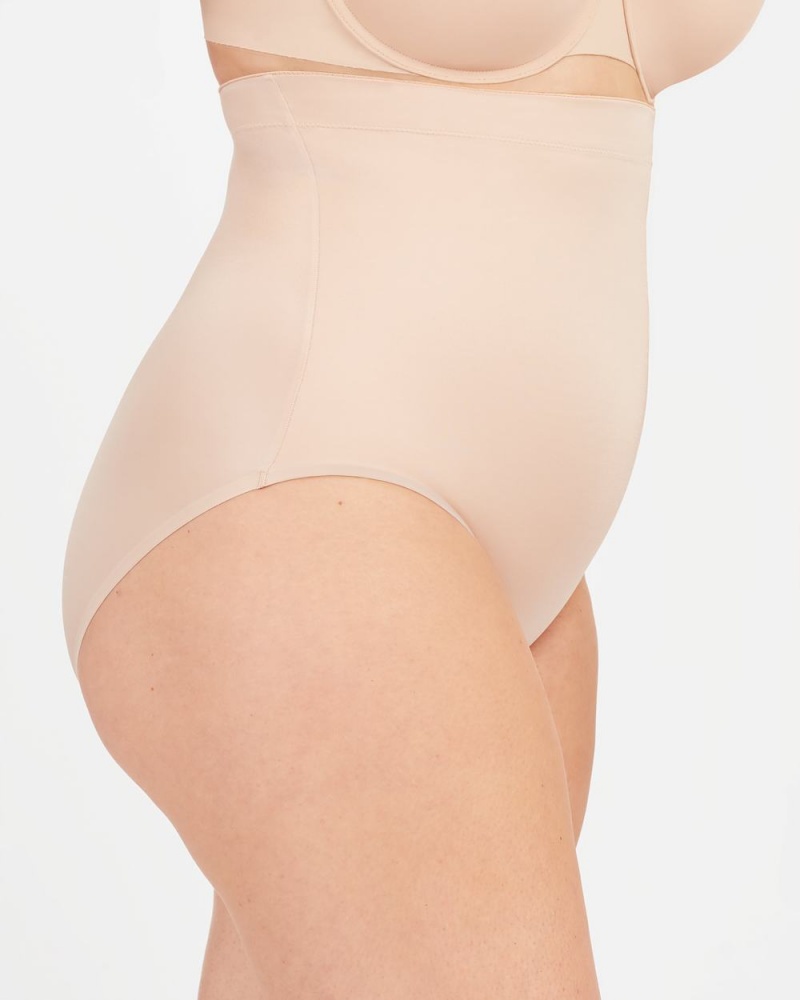 Spanx Suit Your Fancy High-Waisted Panties Beige | 61238-VNWY