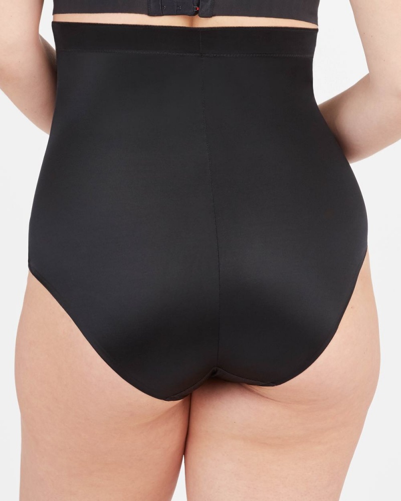 Spanx Suit Your Fancy High-Waisted Panties Black | 08752-DXNT