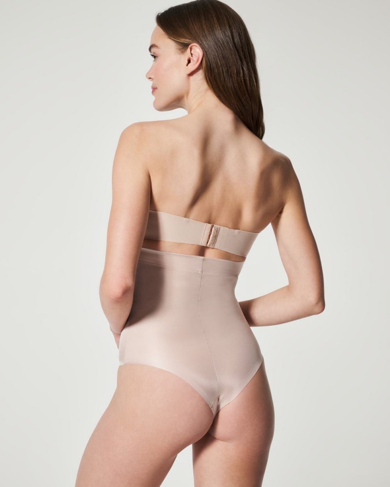 Spanx Suit Your Fancy High-Waisted Panties Beige | 94516-FWBL