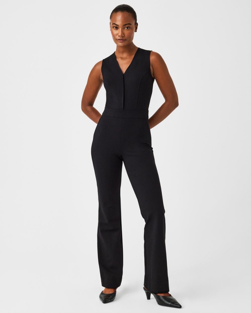 Spanx The Perfect Jumpsuits Black | 26930-XKBZ