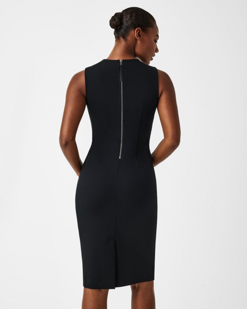 Spanx The Perfect Sheath Dresses Black | 35671-LRPA