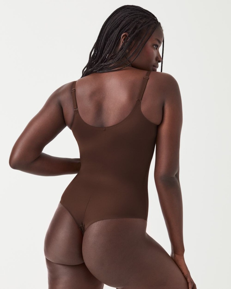 Spanx Thinstincts® 2.0 Cami Thong Bodysuits Brown | 64085-HMLP