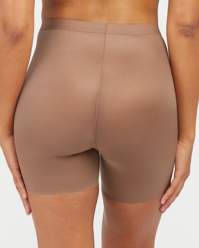 Spanx Thinstincts® 2.0 Girl Shorts Cafe Au Lait | 87360-FATO