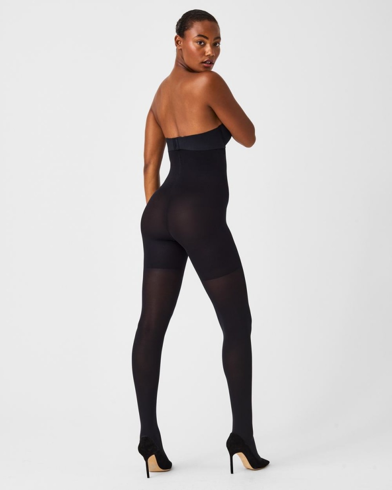 Spanx Tight-End Tights® Stockings Black | 43605-EDNT