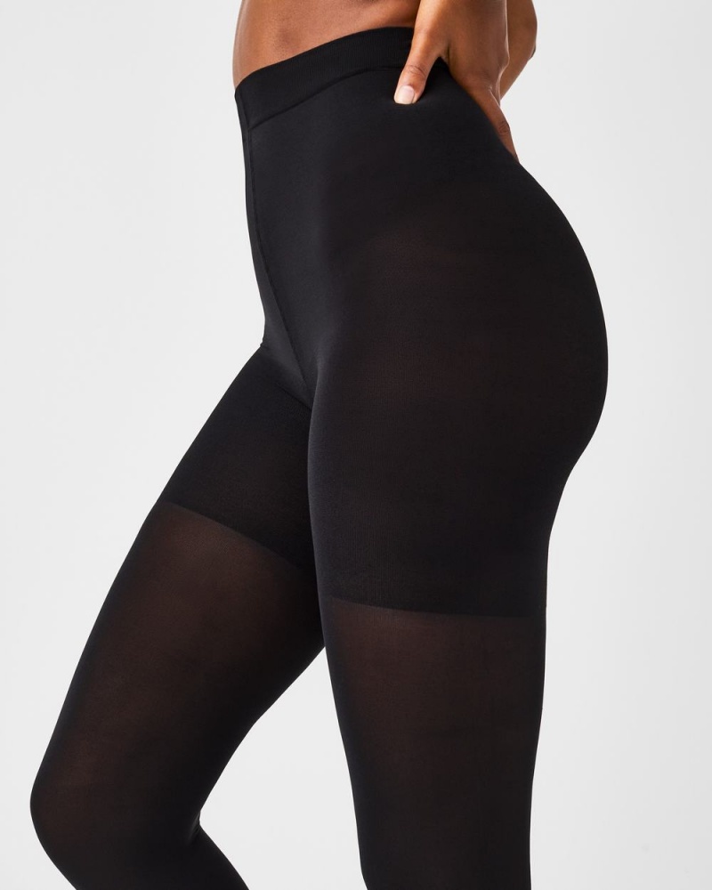 Spanx Tight-End Tights® Stockings Black | 82597-TGAI