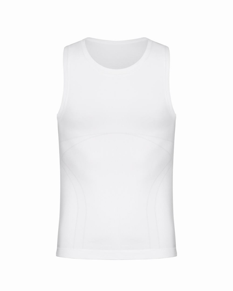 Spanx Ultra Sculpt Seamless Tank White | 83054-DRMT