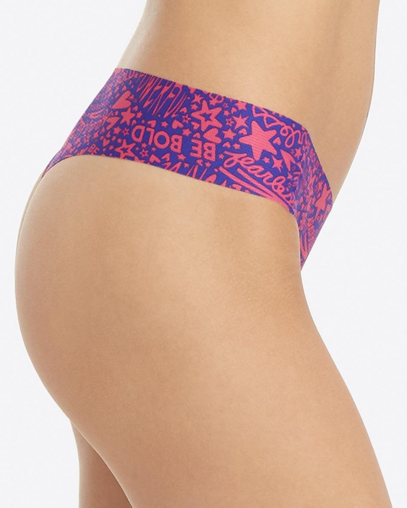 Spanx Under Statements® Thong Blue/Rose | 46078-SWGH