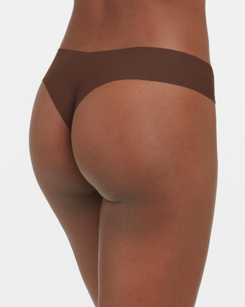 Spanx Under Statements® Thong Brown | 15387-IPAY