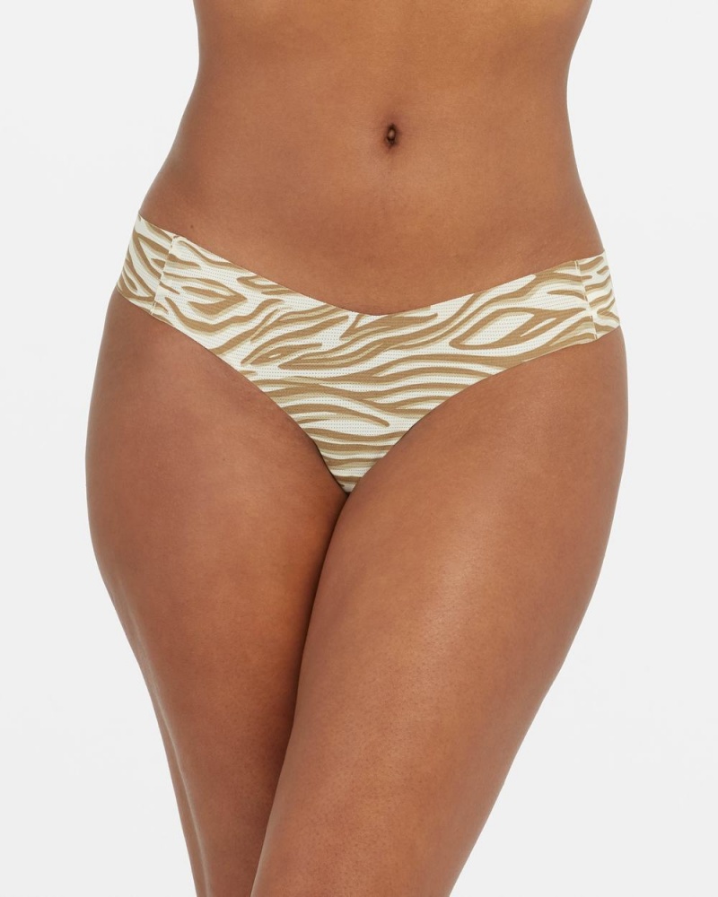 Spanx Under Statements® Thong Desert Zebra | 63490-VRIF