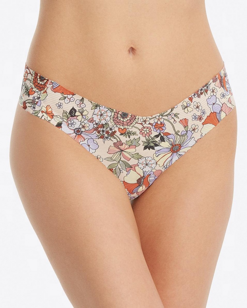 Spanx Under Statements® Thong Flower | 34072-JYVQ