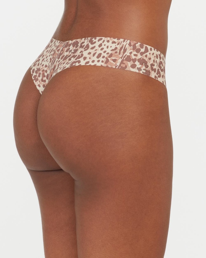 Spanx Under Statements® Thong Leopard | 32170-DTUS