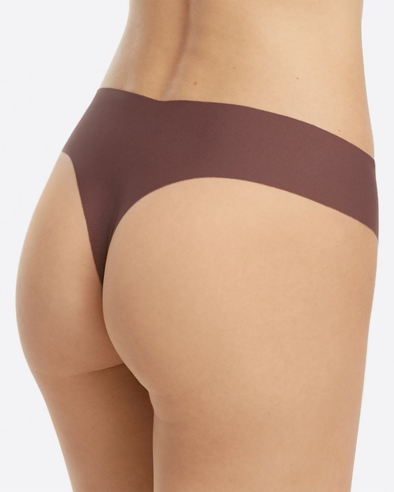 Spanx Under Statements® Thong Purple | 84315-GUDN