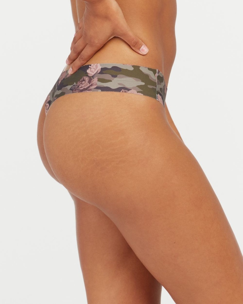 Spanx Under Statements® Thong Rose Camo | 84679-JMLE