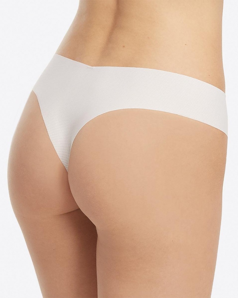 Spanx Under Statements® Thong White | 65714-POER