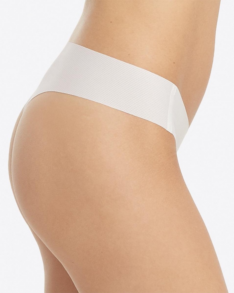 Spanx Under Statements® Thong White | 65714-POER