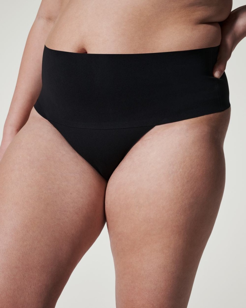 Spanx Undie-tectable® Panties Black | 48239-BPUO