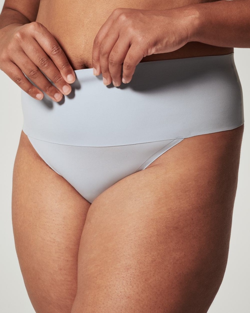 Spanx Undie-tectable® Panties Blue | 63189-FNMQ