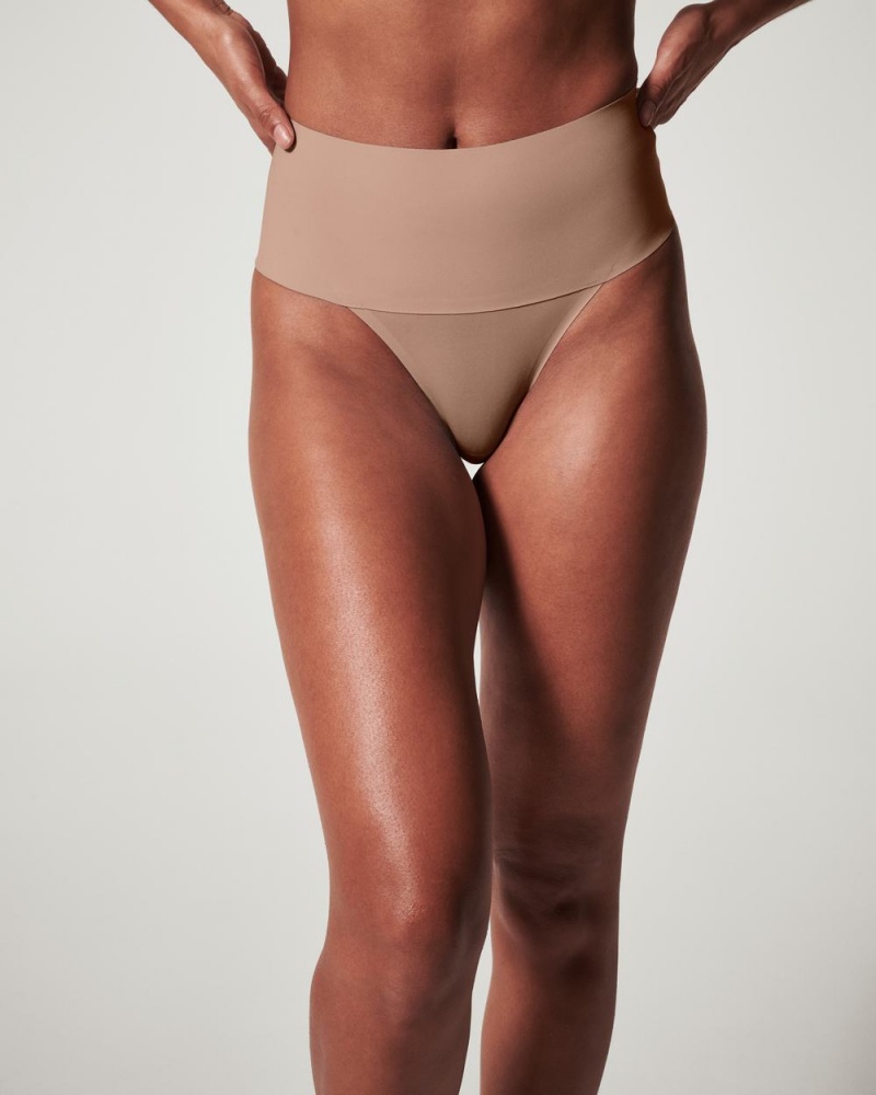 Spanx Undie-tectable® Panties Cafe Au Lait | 14206-CIDS