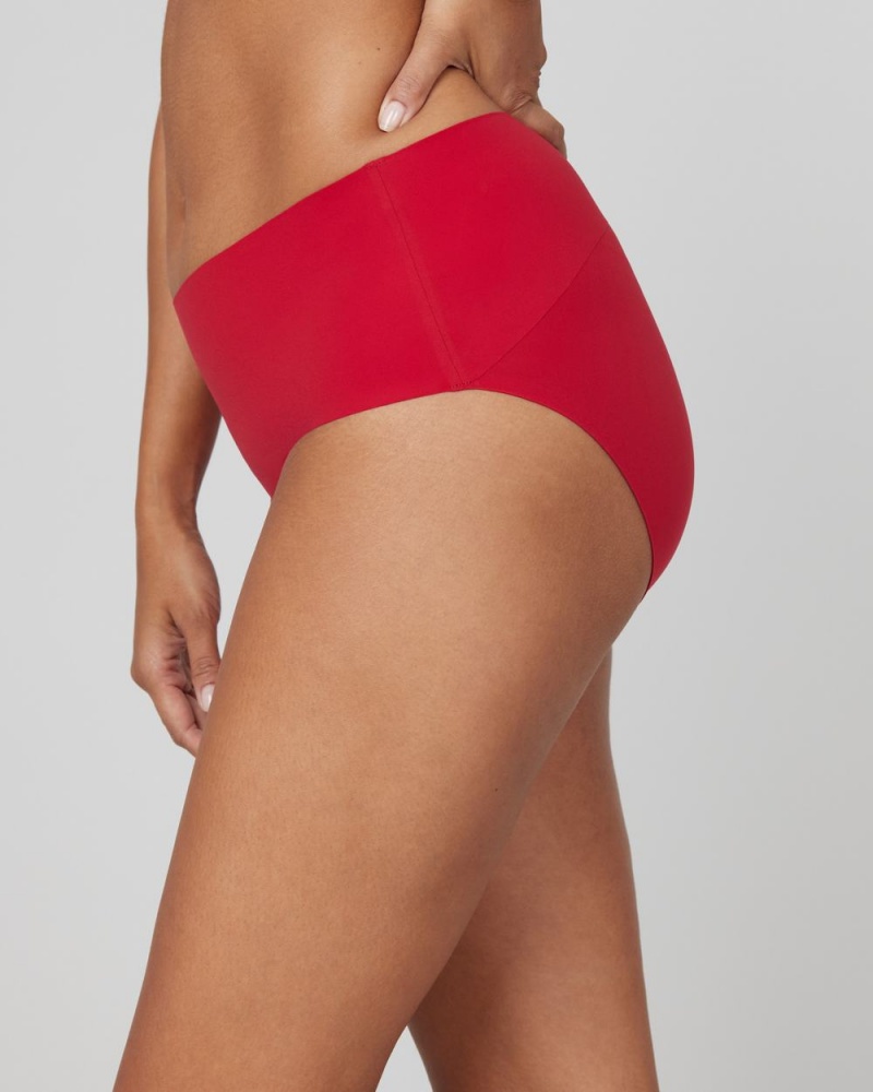 Spanx Undie-tectable® Panties Red | 02513-MUCJ