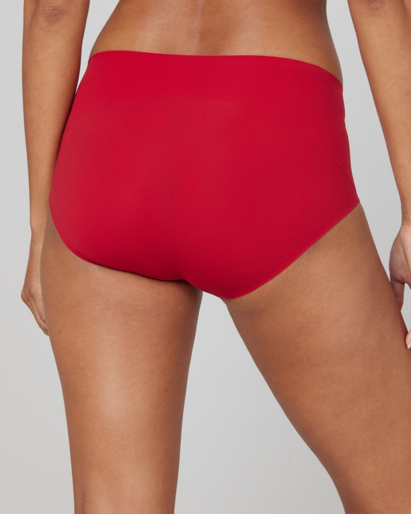 Spanx Undie-tectable® Panties Red | 02513-MUCJ